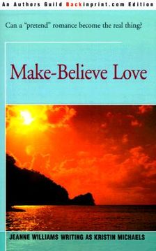 portada make-believe love (en Inglés)
