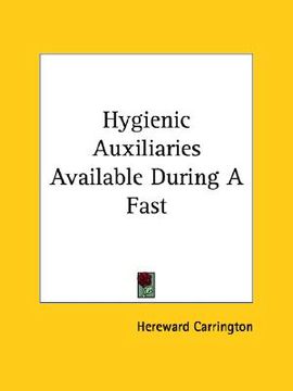 portada hygienic auxiliaries available during a fast