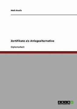 portada Zertifikate als Anlagealternative (en Alemán)