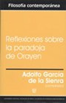 portada Reflexiones Sobre la Paradoja de Orayen (in Spanish)