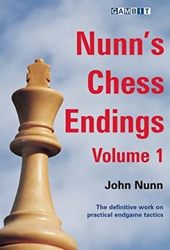 portada Nunn's Chess Endings: V. 1 (en Inglés)