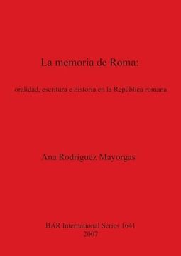 portada La Memoria de Roma (Bar International) (en Inglés)