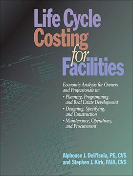 portada Life Cycle Costing for Facilities 