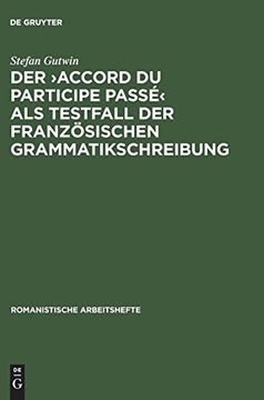 portada Der Accord du Participe Passe (Romanistische Arbeitshefte) [German] (in German)