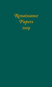 portada Renaissance Papers 2019 (Renaissance Papers, 23) (en Inglés)