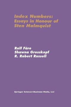 portada Index Numbers: Essays in Honour of Sten Malmquist (en Inglés)