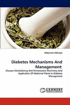 portada diabetes mechanisms and management (en Inglés)