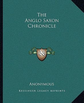 portada the anglo saxon chronicle (in English)