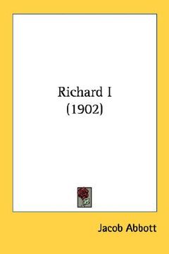 portada richard i (1902) (en Inglés)