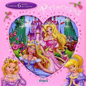 portada Princesas (Libro puzle de 12 piezas) (in Spanish)
