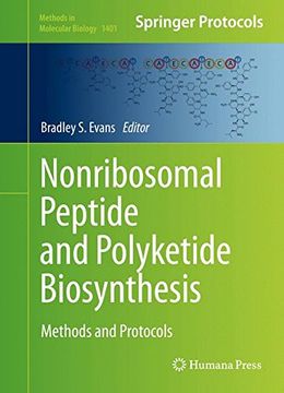 portada Nonribosomal Peptide and Polyketide Biosynthesis: Methods and Protocols (Methods in Molecular Biology)