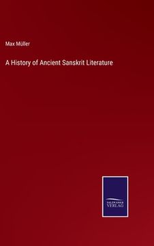 portada A History of Ancient Sanskrit Literature (en Inglés)