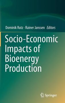 portada Socio-Economic Impacts of Bioenergy Production (in English)