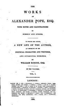 portada The Works of Alexander Pope Esq., with Notes and Illustrations by Himself and Others (en Inglés)