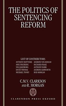 portada The Politics of Sentencing Reform (en Inglés)