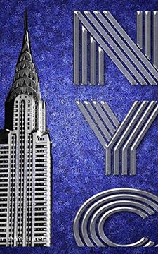 portada Iconic new York City Chrysler Building Artist Creative Drawing Journal (in English)