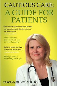 portada Cautious Care: A Guide For Patients (en Inglés)