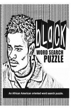 portada Black Word Search Puzzle: An African-American Oriented Word Search Game