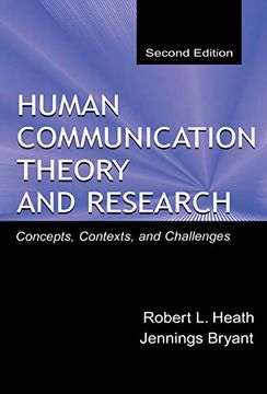 portada Human Communication Theory and Research: Concepts, Contexts, and Challenges (en Inglés)