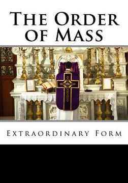 portada The Order of Mass Extraordinary Form (in English)