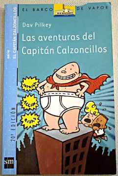 portada Las aventuras del capitán Calzoncillos