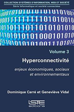 portada Hyperconnectivite: Enjeux Econ soc Envir (en Francés)
