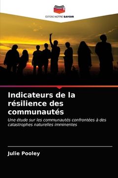 portada Indicateurs de la résilience des communautés (en Francés)
