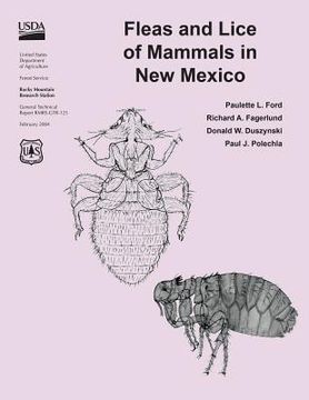 portada Fleas and Lice From Mammals in New Mexico (en Inglés)