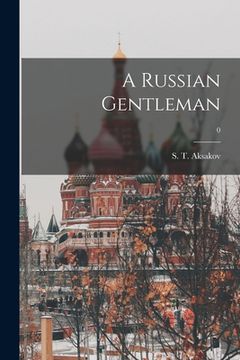 portada A Russian Gentleman; 0