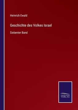portada Geschichte des Volkes Israel: Siebenter Band (in German)