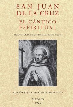portada Cantico Espiritual, el (Jdj) (in Spanish)