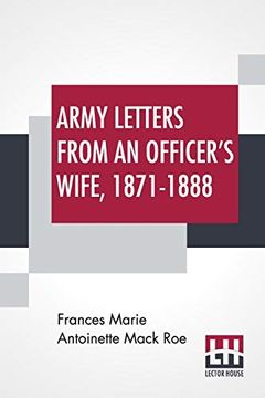 portada Army Letters From an Officer's Wife, 1871-1888 