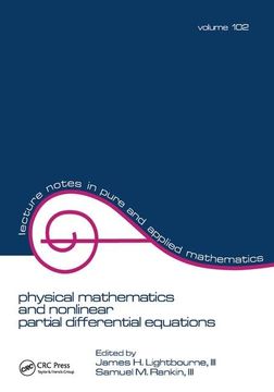 portada Physical Mathematics and Nonlinear Partial Differential Equations (en Inglés)