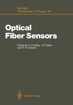 portada optical fiber sensors: proceedings of the 6th international conference, ofs 89, paris, france, september 18 20, 1989 (in English)