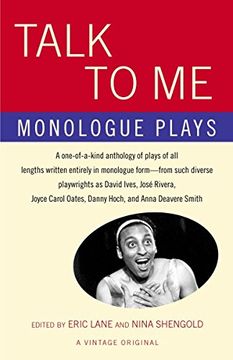portada Talk to me: Monologue Plays (en Inglés)