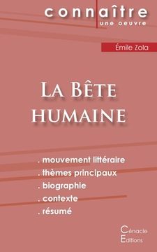 portada Fiche de lecture La Bête humaine de Émile Zola (Analyse littéraire de référence et résumé complet) (en Francés)