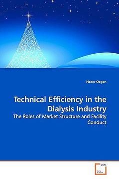 portada technical efficiency in the dialysis industry (en Inglés)