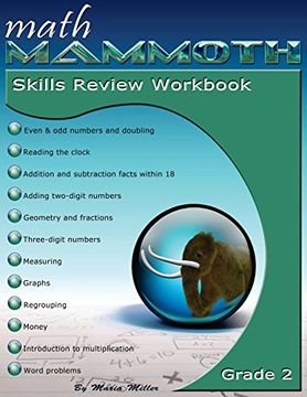 portada Math Mammoth Grade 2 Skills Review Workbook