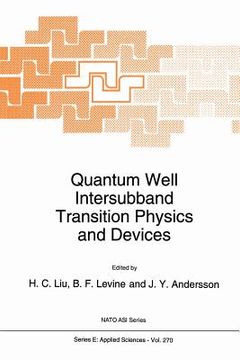 portada Quantum Well Intersubband Transition Physics and Devices (in English)
