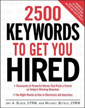 portada 2500 Keywords to get you Hired (en Inglés)