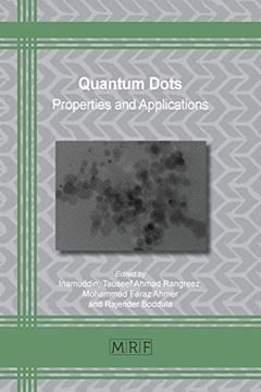 portada Quantum Dots: Properties and Applications (96) (Materials Research Foundations) (en Inglés)
