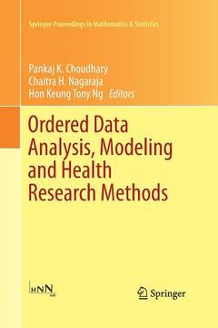 portada Ordered Data Analysis, Modeling and Health Research Methods: In Honor of H. N. Nagaraja's 60th Birthday (in English)