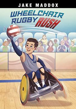 portada Wheelchair Rugby Rush (Jake Maddox Sports Stories) (en Inglés)