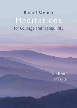 portada Meditations: For Courage and Tranquility. The Heart of Peace (en Inglés)
