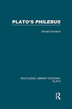 portada Plato's Philebus (Rle: Plato) (in English)