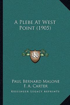 portada a plebe at west point (1905) (en Inglés)