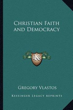 portada christian faith and democracy (en Inglés)