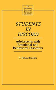portada Students in Discord: Adolescents With Emotional and Behavioral Disorders (The Greenwood Educators' Reference Collection) (en Inglés)