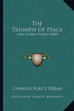 portada the triumph of peace: and other poems (1840)