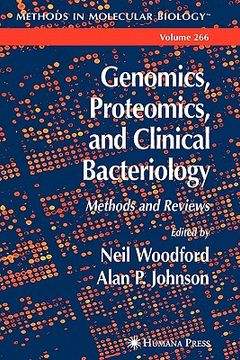 portada genomics, proteomics, and clinical bacteriology: methods and reviews